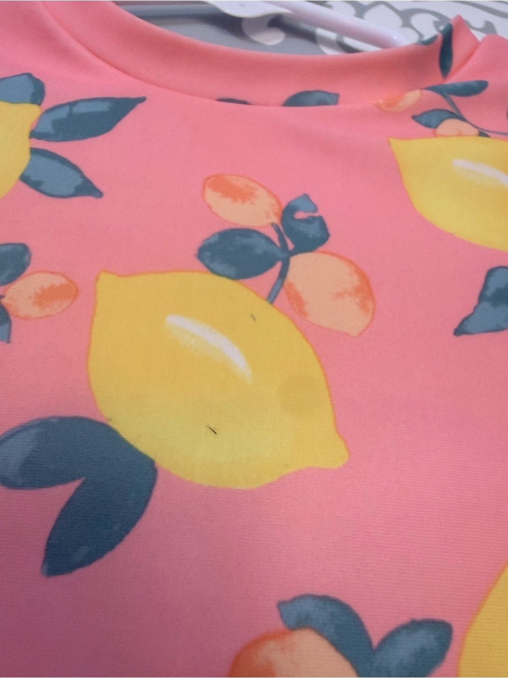 💫10/$25 • Osh Kosh Lemon Print Ruffle Swim Suit - Picture 3 of 4